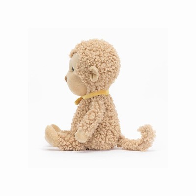 Jellycat Fuzzkin Monkey Australia | 314658ZBA